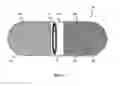 Fig. 02 - Apparel access passage for cords and wiring