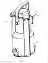 Fig. 29 - Vacuum cleaner with a removable screen
