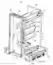 Fig. 01 - Printing press having at least one machine unit with at least one of a power line and a data line installed in the at least one machine unit