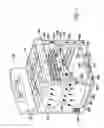 Fig. 03 - Combustion and cooling airflow system for a cooking appliance