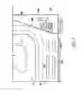 Fig. 04 - Combustion and cooling airflow system for a cooking appliance