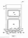 Fig. 08 - Combustion and cooling airflow system for a cooking appliance