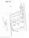 Fig. 46 - Hemodialysis system with cassette and pinch clamp