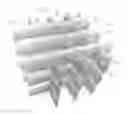 Fig. 01 - Carrier insert for accommodating and maintaining the biofilm culture of fluid cleaning structures