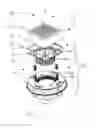 Fig. 02 - AESTHETIC CONDUIT END CAP STRUCTURE HAVING CONCEALED ANCHOR ATTACHMENTS