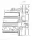 Fig. 37 - Filter element and filter assembly including locking mechanism