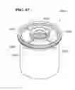 Fig. 55 - Filter element and filter assembly including locking mechanism