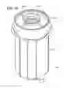 Fig. 62 - Filter element and filter assembly including locking mechanism