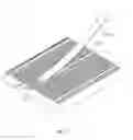 Fig. 20 - DISPENSING LIQUID CONTAINING MATERIAL TO PATTERNED SURFACES USING A DISPENSING TUBE