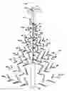 Fig. 01 - Apparatus and method for attaching a decorative fixture to a tree top
