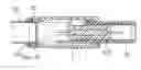 Fig. 01 - Cable connector having a light pipe having two different sections with different color characteristics