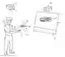 Fig. 01 - Interactive video based games using objects sensed by TV cameras