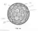 Fig. 28 - Golf ball surface patterns comprising a channel system