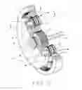 Fig. 02 - Epicyclic gear system with semi-integrated flexpin assemblies