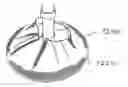 Fig. 01 - SILICONE IMPLANT WITH IMPRINTED TEXTURE