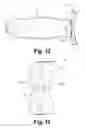 Fig. 21 - Interbody spinal implants with extravertebral support plates
