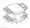 Fig. 01 - Intervertebral device having expandable endplates