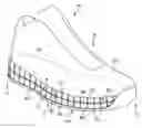 Fig. 01 - Sole structure comprising a fluid filled member with slots