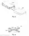 Fig. 19 - Sole structure comprising a fluid filled member with slots