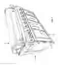 Fig. 02 - Folding worktable for use on an outdoor grill