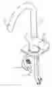 Fig. 01 - Weight assembly for a hose of a faucet