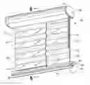 Fig. 01 - Dual Panel Window Shade Apparatus with Improved Bottom Weight Bar and Rail