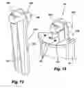 Fig. 13 - Retractable covering for doorways, archways, and the like