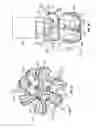 Fig. 08 - High efficiency hydraulic drill bit