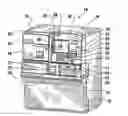 Fig. 01 - Automated banking machine that outputs interference signals that jam reading ability of unauthorized card readers