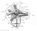 Fig. 01 - Rotor hub and controls for multi-bladed rotor system
