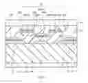 Fig. 08 - Display device with step configuration in the insulating layer