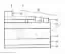 Fig. 01 - LED STRUCTURE WITH BRAGG FILM AND METAL LAYER