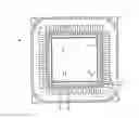 Fig. 01 - Method of packaging an integrated circuit using a laser to remove material from a portion of a lead frame