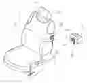 Fig. 01 - ARTICLE HANGING STRUCTURE MOUNTED TO AUTOMOBILE SEAT BACKREST