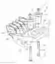 Fig. 01 - Bit arrangement for a mining plough, and mining plough for plough systems