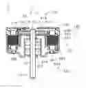 Fig. 01 - Motor having an encoder to detect rotation of a rotating body