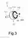 Fig. 04 - Motor having an encoder to detect rotation of a rotating body