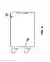 Fig. 07 - Recessed shelf and drawer support for refrigerator