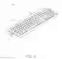 Fig. 03 - Keyboard with circuit for clearing CMOS data