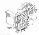 Fig. 10 - Automatic locking device for track mounted gangway