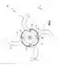 Fig. 06 - Combined ceiling fan and light fitting