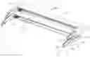 Fig. 01 - Duplex profile connector assembly having retention means for assembling upper and lower connectors thereof together