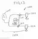 Fig. 26 - Implement with linkage assembly and work assembly wherein work assembly has dynamic skid shoe and a scraping edge