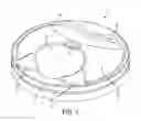 Fig. 02 - Shallow piston bowl and injector spray pattern for a gasoline, direct-injection engine