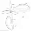 Fig. 01 - Separable scissors with elastic stoppers