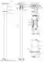 Fig. 07 - Planter that can be raised, lowered and locked to a vertical support structure