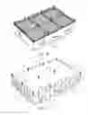 Fig. 09 - WALL RACKS, TRACKS, AND ROLLER FOR MAKING PREFABRICATED WALL PANELS