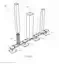 Fig. 45 - WALL RACKS, TRACKS, AND ROLLER FOR MAKING PREFABRICATED WALL PANELS
