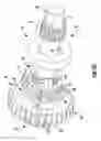 Fig. 03 - Transmission with reverse gear brake