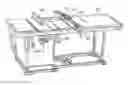 Fig. 01 - Power Tool Control System and Table Saw Assembly